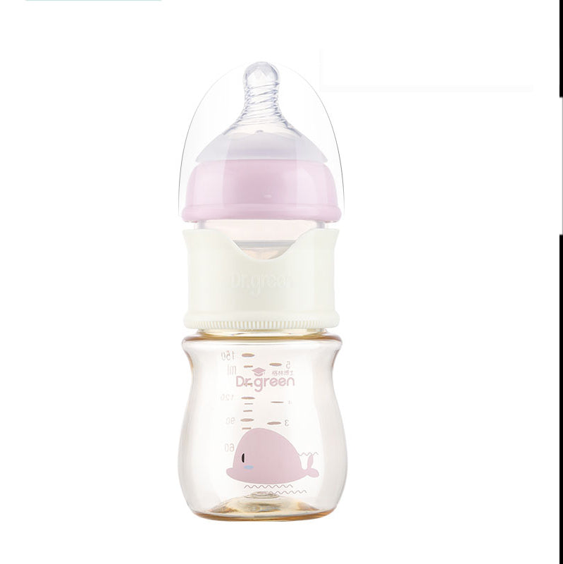 Baby Glass Feeding Bottle | Safe Non-Toxic Infant Milk & Formula Bottle