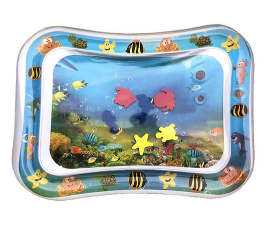 Baby Inflatable Water Play Mat | Sensory Tummy Time Water Cushion for Infants & Toddlers 1