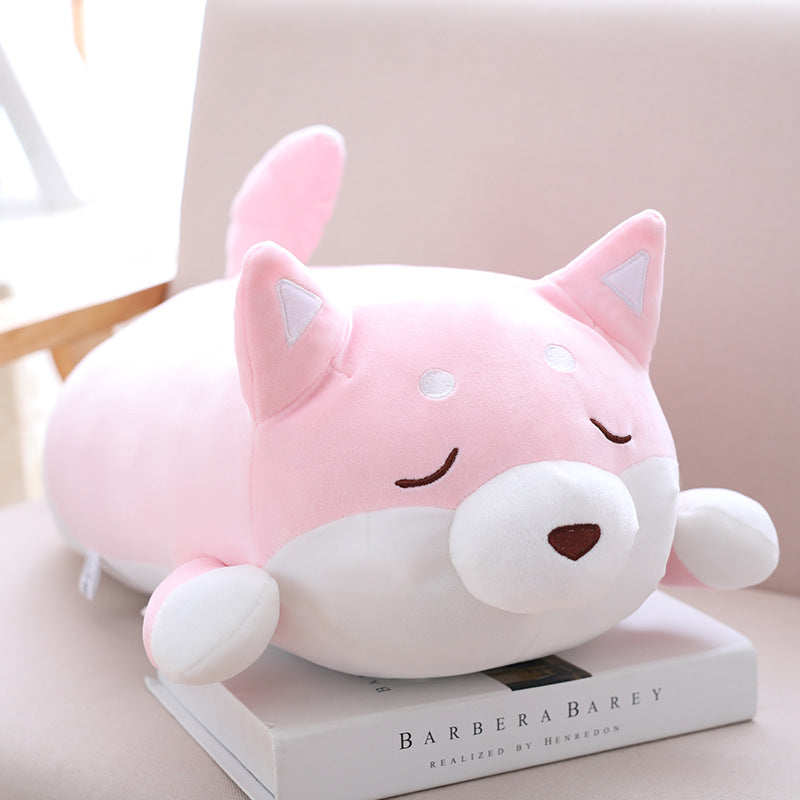 Cute Fat Shiba Inu Plush Toy | 36cm–55cm Soft Stuffed Dog Pillow for Kids & Animal Lovers