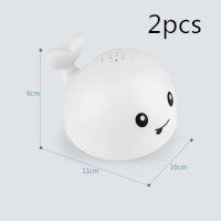 Electric Induction Whale Spray Bath Toy | LED Water Fountain Baby Bath Toy for Infants & Toddlers 1