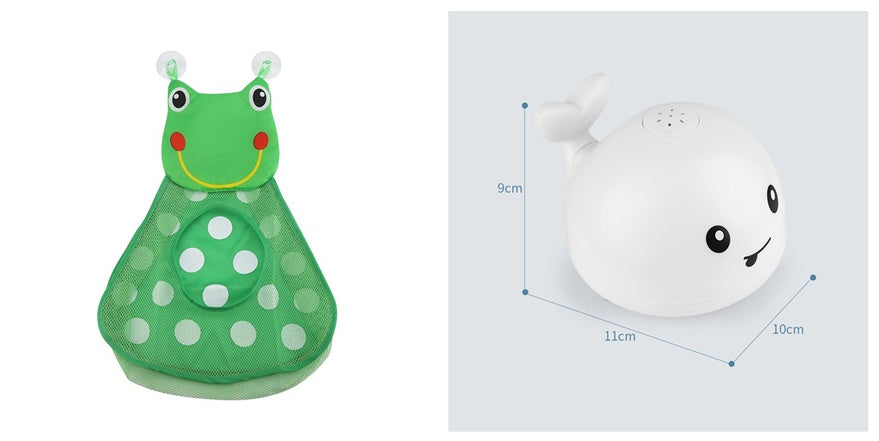 Electric Induction Whale Spray Bath Toy | LED Water Fountain Baby Bath Toy for Infants & Toddlers