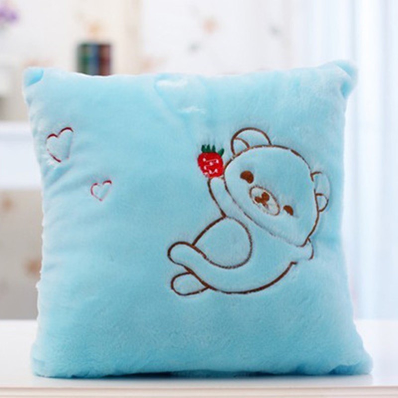 34 cm Luminous Star Plush Pillow | LED Glow Star Cushion – Soft Night Light Cushion for Kids & Girls