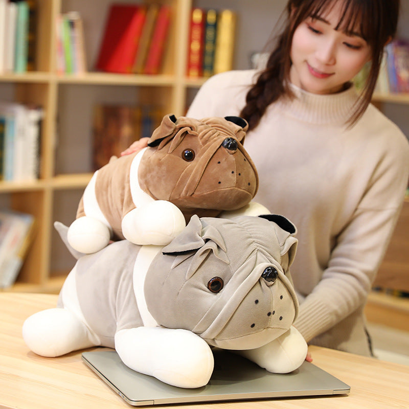 Cute Shar-Pei Plush Toy | Soft Stuffed Dog Pillow – Adorable Gift for Kids & Dog Lovers
