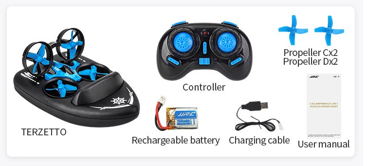 Flying Drone Toy with Remote Control | Easy-Fly RC Copter for Kids & Beginners