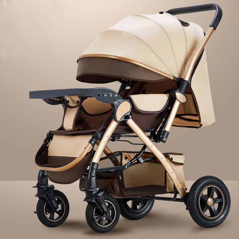 Lightweight Foldable Baby Stroller | Easy‑Fold Travel Pushchair for Newborns & Toddlers
