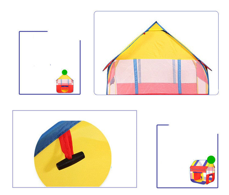 Large Kids Play Tent House | Indoor & Outdoor Children’s Game Tent for Garden, Playroom & Backyard