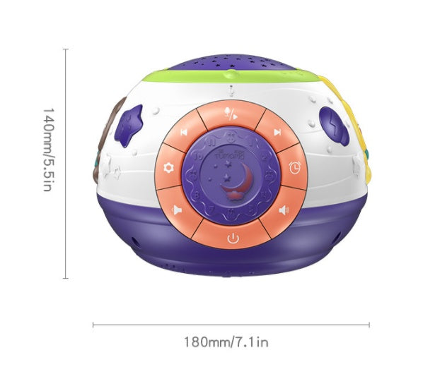 Starry Sky Night Light Projector for Kids – Galaxy Projector Lamp with Color Changing Stars, Bedtime Light for Nursery & Children’s Room