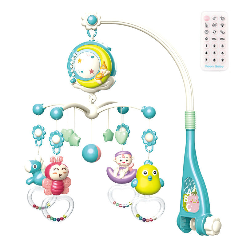 Musical Baby Crib Mobile with Rotating Toys & Projection | Soothing Rotating Rattles for Newborns & Infants
