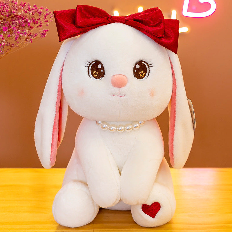 Cute Medium Rabbit Stuffed Toy Plush | Soft Bunny Plushie Gift for Kids & Adults