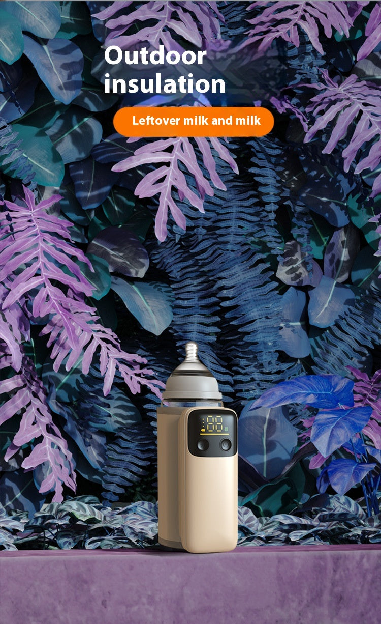 Universal Baby Bottle Insulation Cover & Milk Warmer | Constant-Temperature Bottle Heater Sleeve for Breast & Formula Feeding