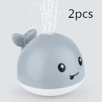 Electric Induction Whale Spray Bath Toy | LED Water Fountain Baby Bath Toy for Infants & Toddlers