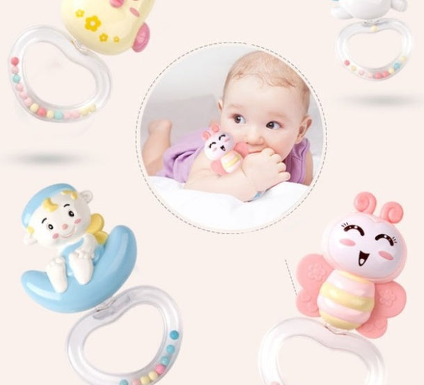 Musical Baby Crib Mobile with Rotating Toys & Projection | Soothing Rotating Rattles for Newborns & Infants