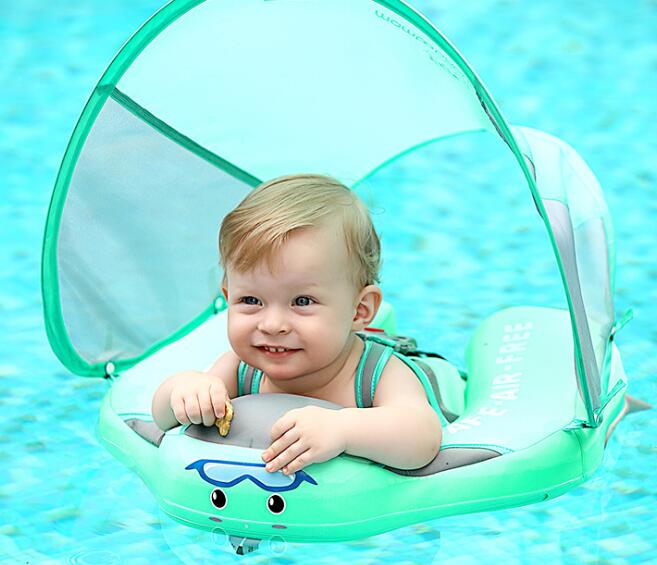 Baby Swimming Ring Float | Inflatable Infant Swim Float with Safety Seat for Water Fun