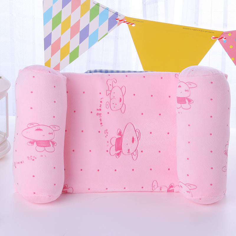 Newborn Infant Memory Cotton Pillow | Anti-Migraine Baby Head Support Pillow