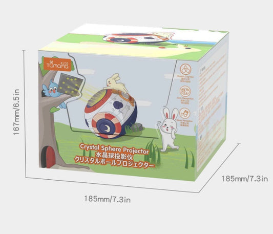 Starry Sky Night Light Projector for Kids – Galaxy Projector Lamp with Color Changing Stars, Bedtime Light for Nursery & Children’s Room