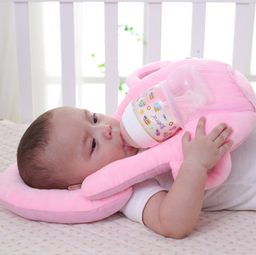 Special Confinement Plush Baby Feeding Pillow | Soft Support Cushion for Infant Feeding & Nursing