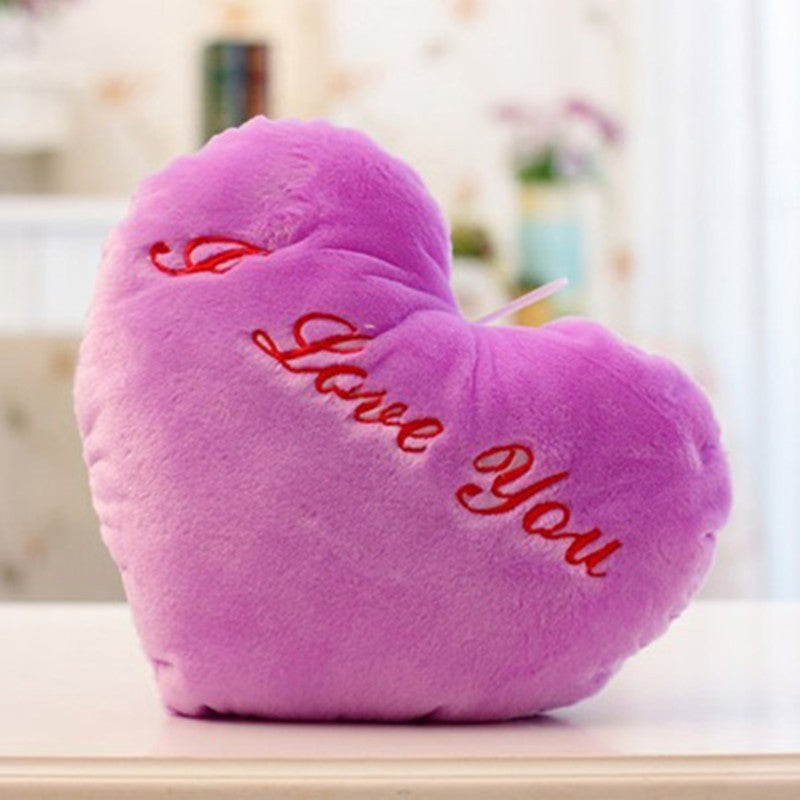 34 cm Luminous Star Plush Pillow | LED Glow Star Cushion – Soft Night Light Cushion for Kids & Girls