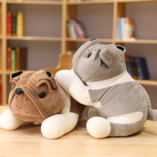 Cute Shar-Pei Plush Toy | Soft Stuffed Dog Pillow – Adorable Gift for Kids & Dog Lovers