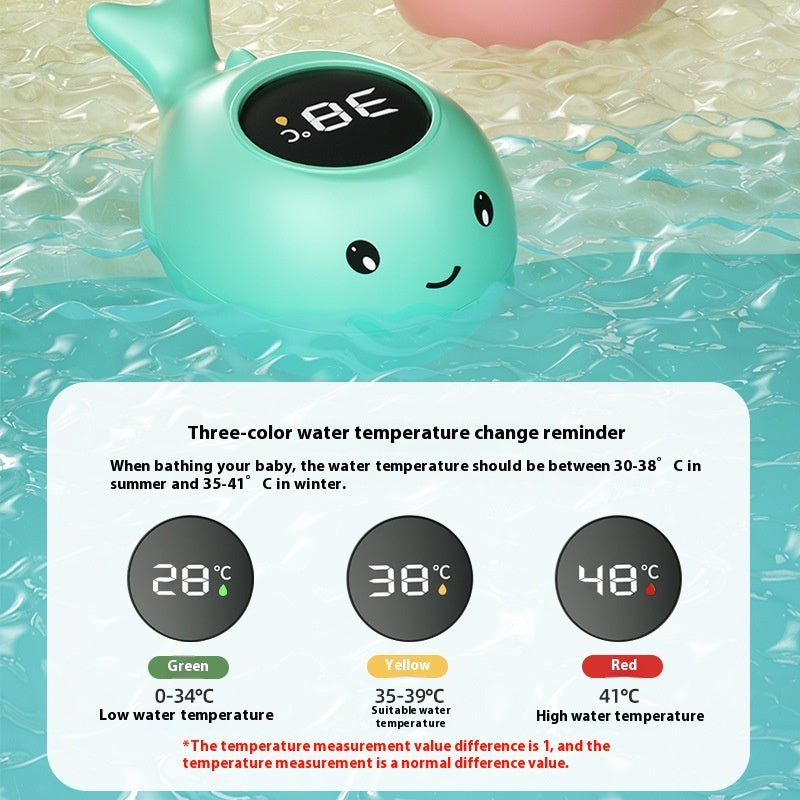 Electronic Baby Bath Thermometer | Digital Floating Water Temperature Monitor for Safe & Fun Bath Time
