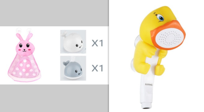 Electric Induction Whale Spray Bath Toy | LED Water Fountain Baby Bath Toy for Infants & Toddlers