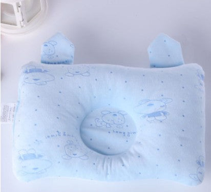 Newborn Infant Memory Cotton Pillow | Anti-Migraine Baby Head Support Pillow