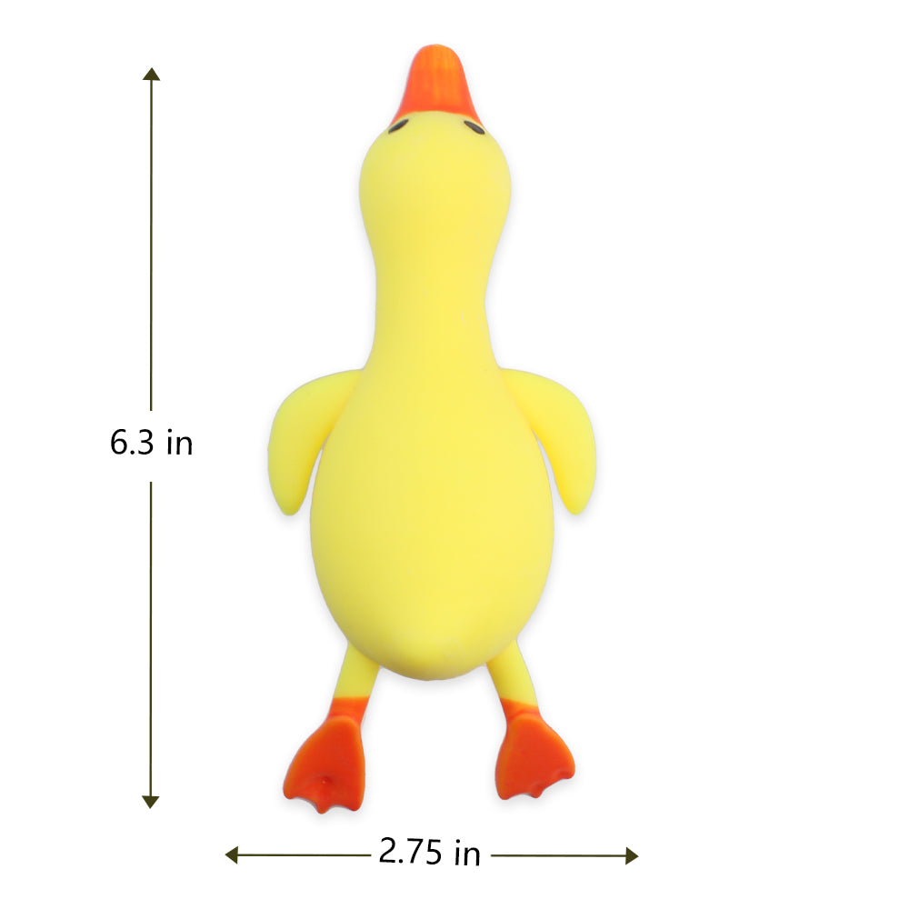 3-Piece Big Duck Squeezing Stress Relief Toys | Jumbo Squishy Duck Set for Anxiety, Kids & Office