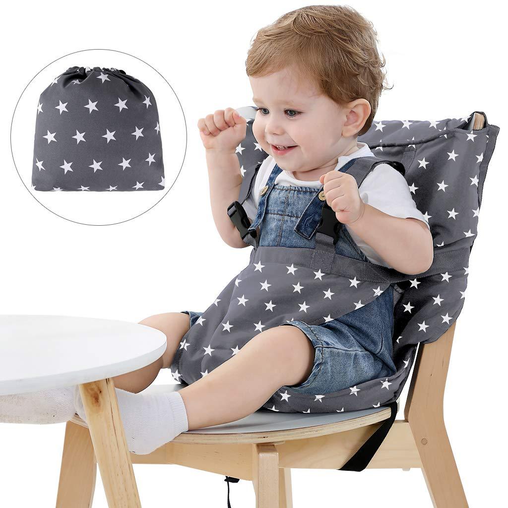 Portable Baby Dining Chair & Safety Seat | Foldable Travel High Chair ...